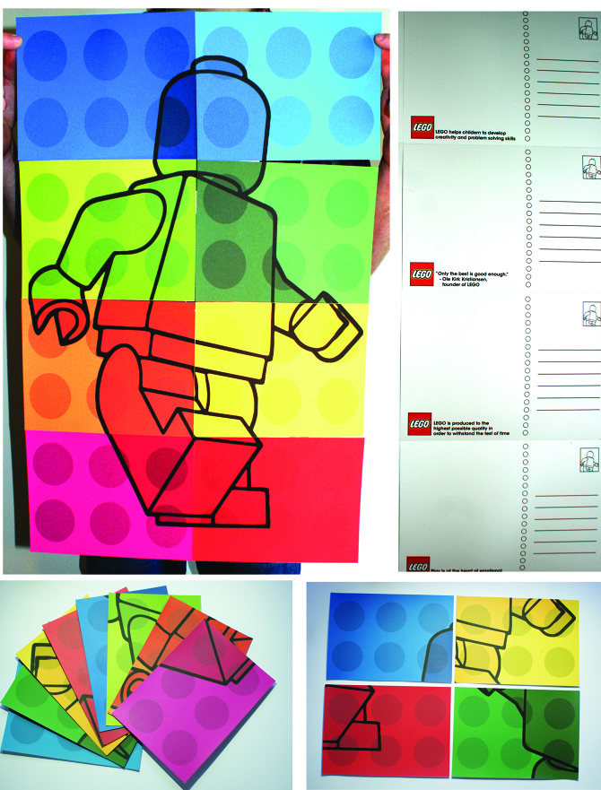 LEGO, Postcards Jack Powell Design