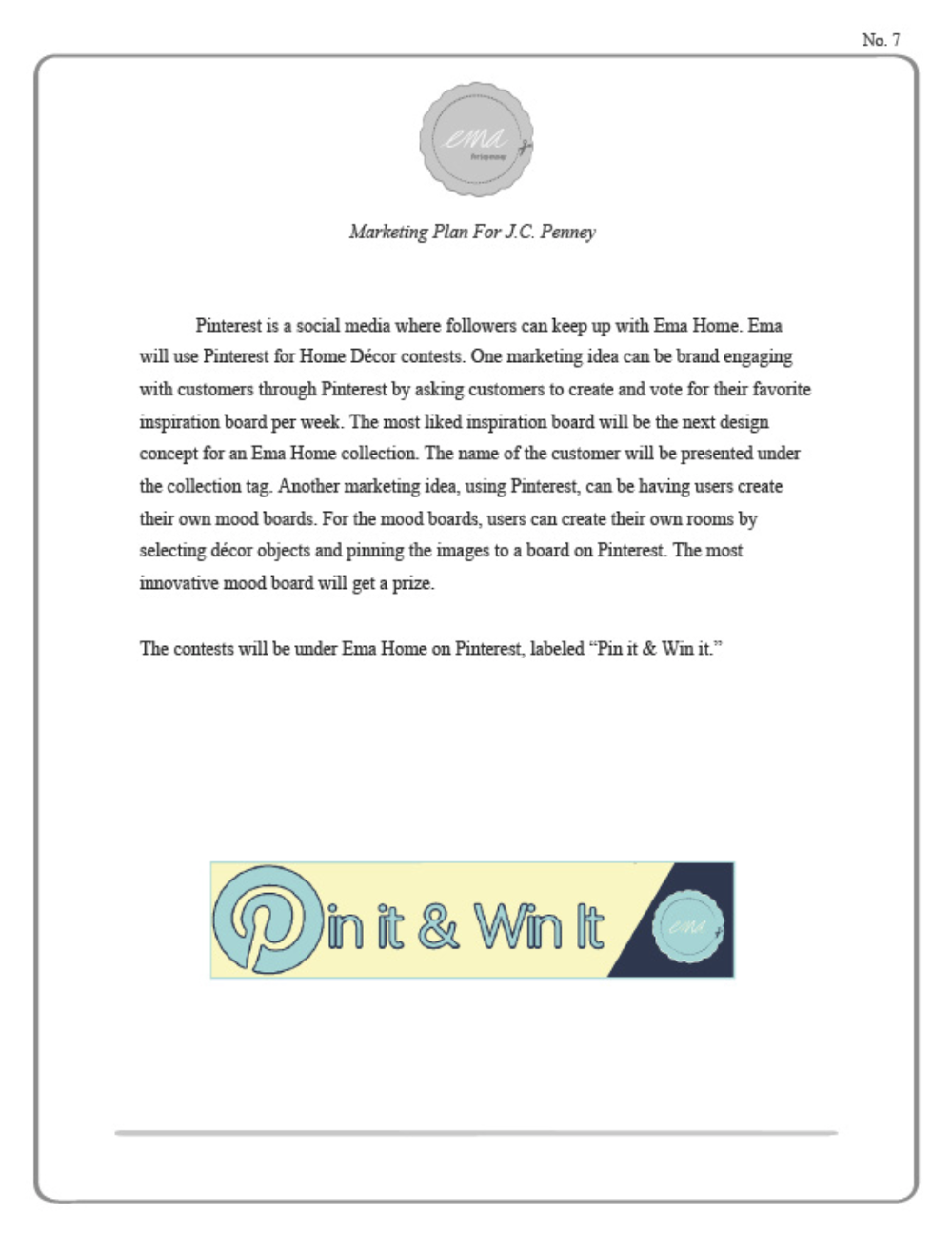 Ema Home Products for Jcpenney Case Study Jessica Emma Roland