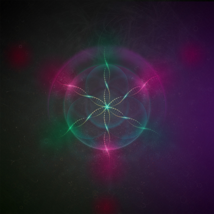 DNA Flower of Life Nice Incredible