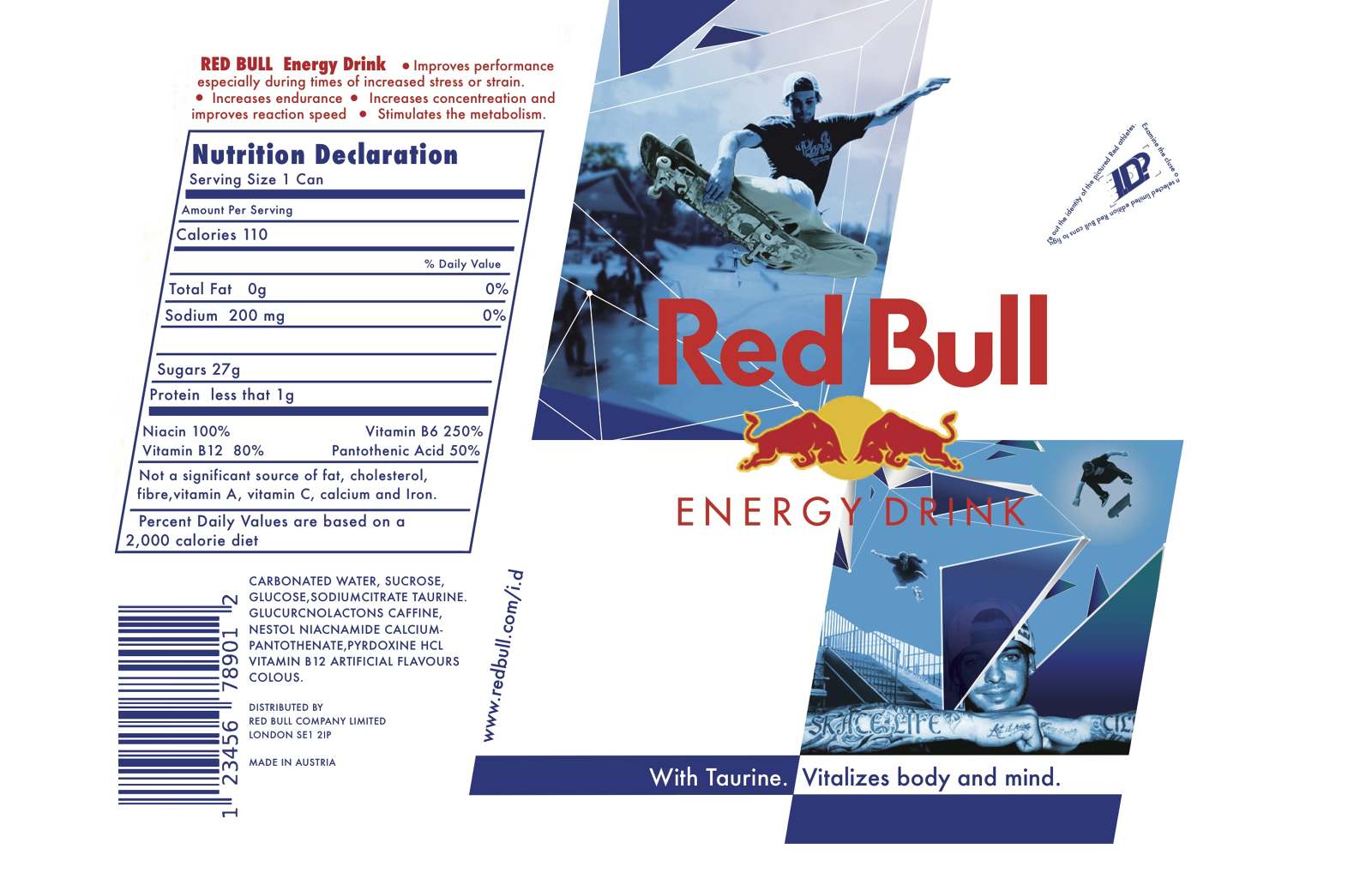 Student Set Project Red Bull James Gowlett Design Communication