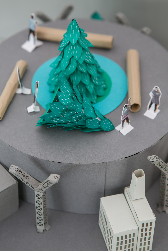 BIRD'S HABITAT: a paper craft exhibition - Eve Emiley