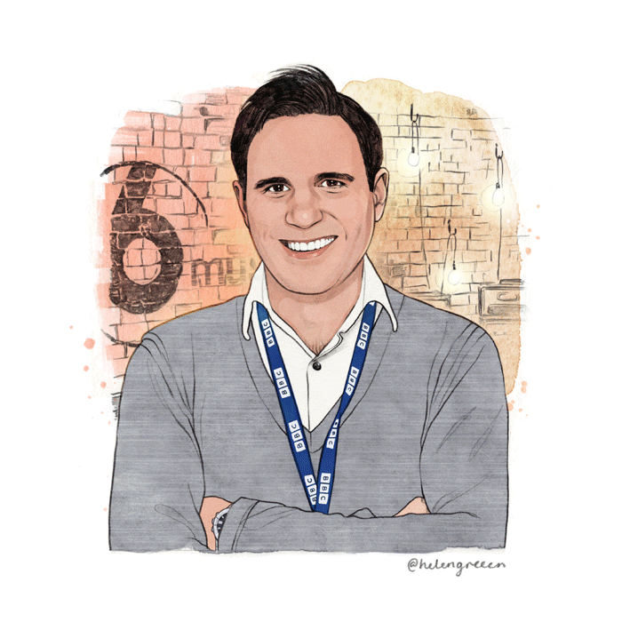 10LONGyearsofkeaveny BBC 6Music Helen Green Illustration