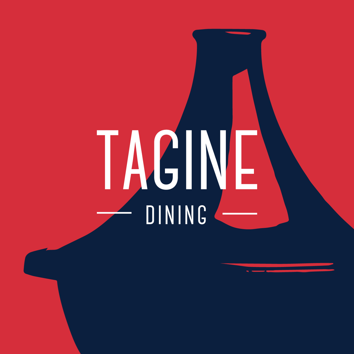 tagine dining brand design Aaron Tansil Portfolio