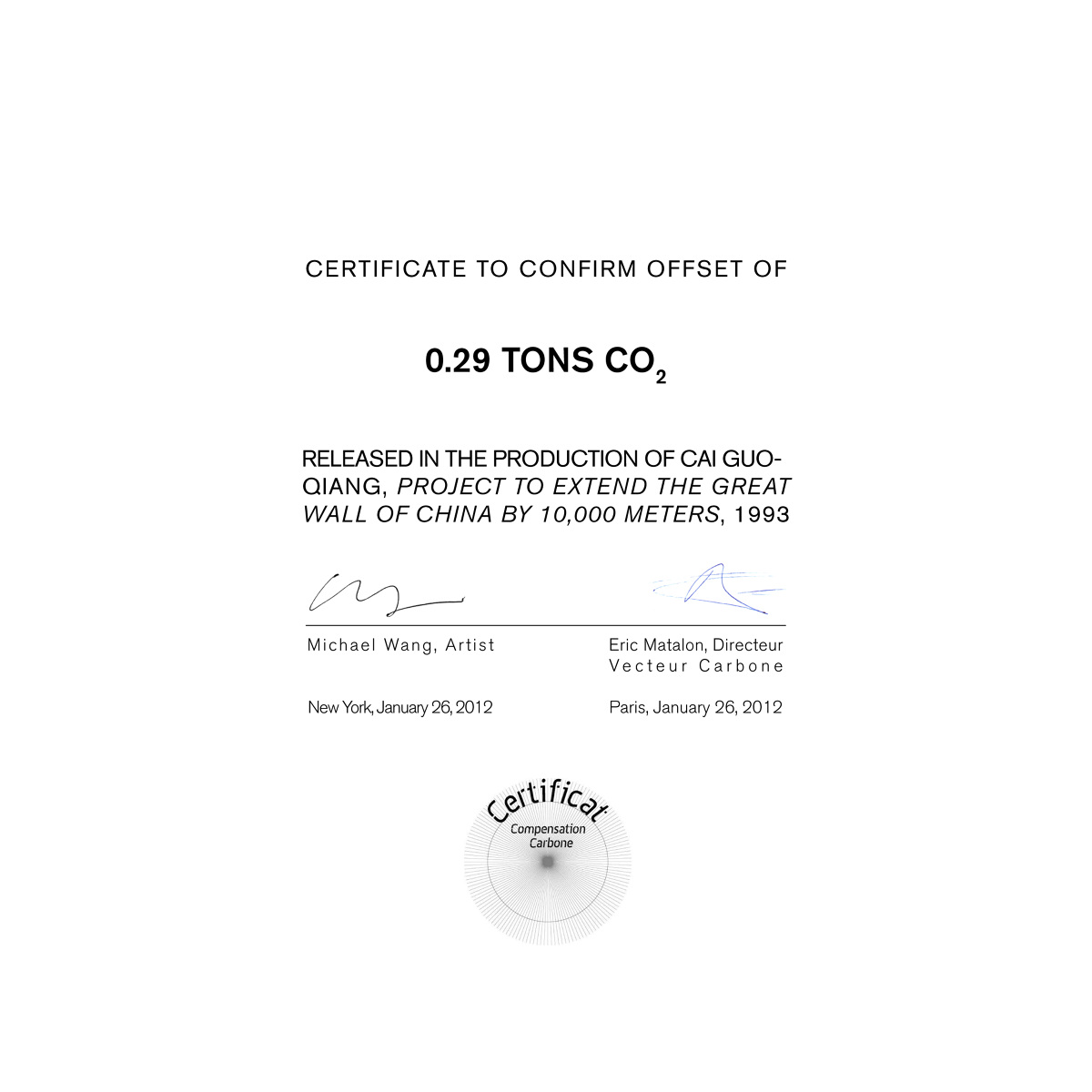 Carbon Copies Michael Wang