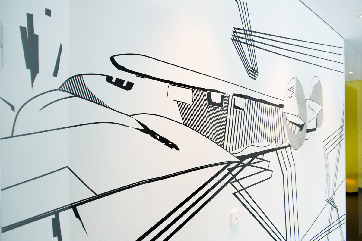 Tape That for Vienna House Tape Art Collective Berlin