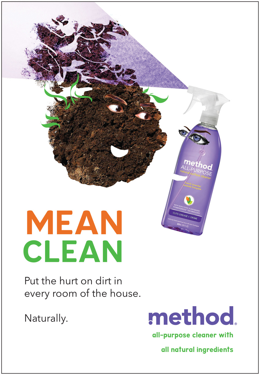 Method Cleaning Ads Simon Dennis