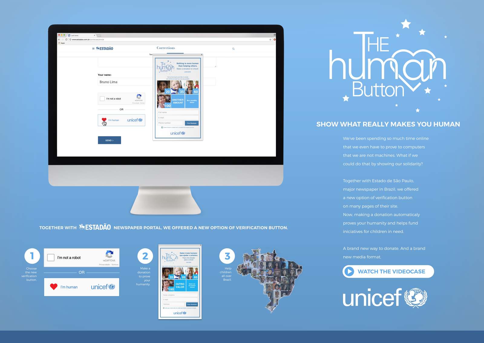 Unicef - The Human Button - Nat Lourenço