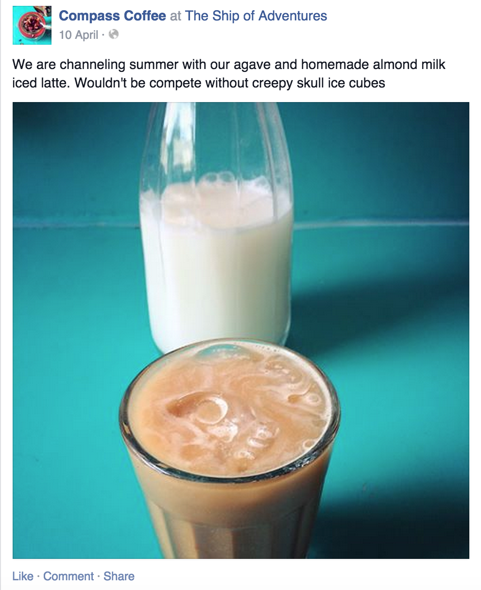 Facebook for Compass Coffee Andrew Ribet Schein