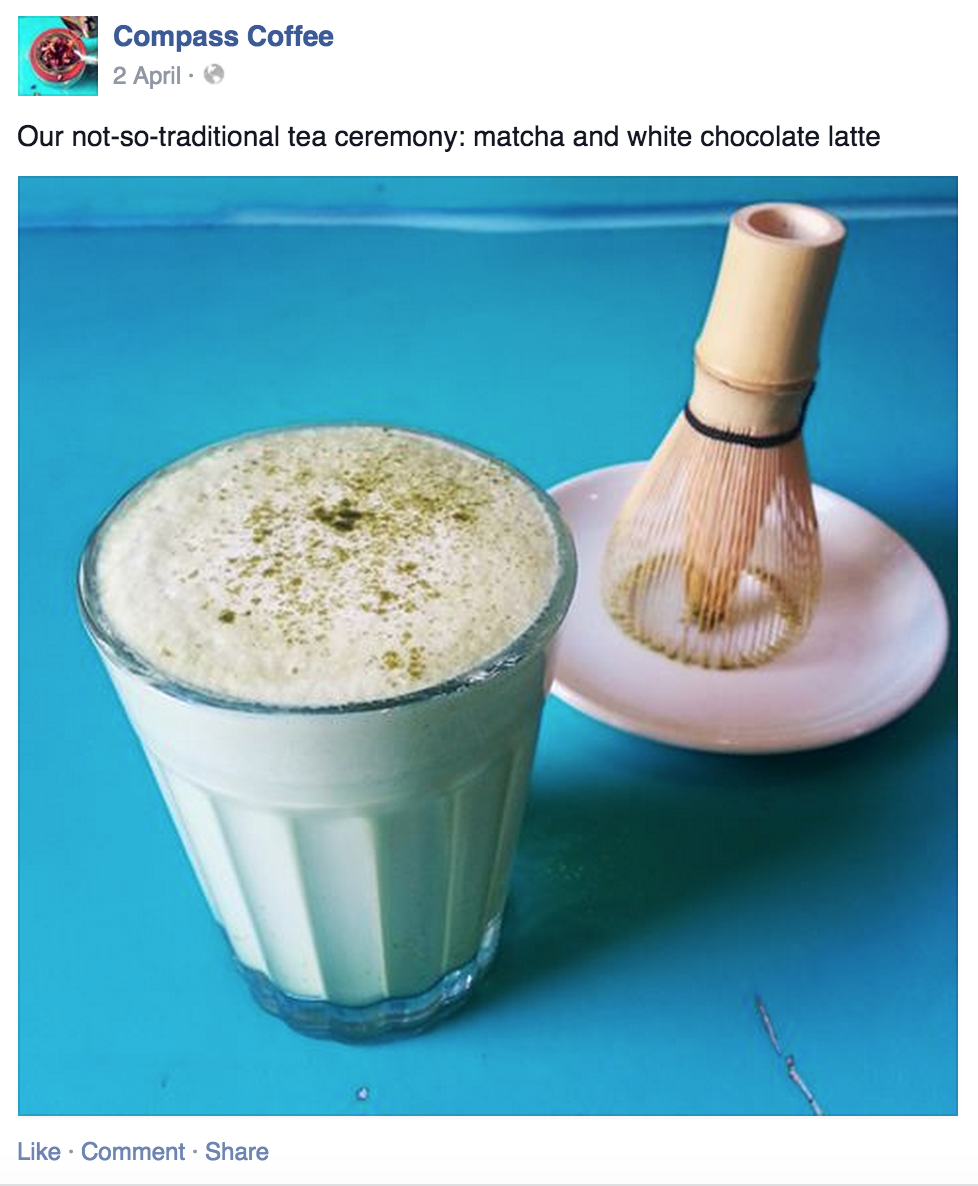 Facebook for Compass Coffee Andrew Ribet Schein