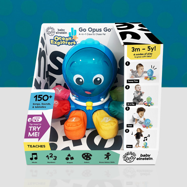 Glow Discover Light Bar Baby Einstein Ocean Explorers Opus's