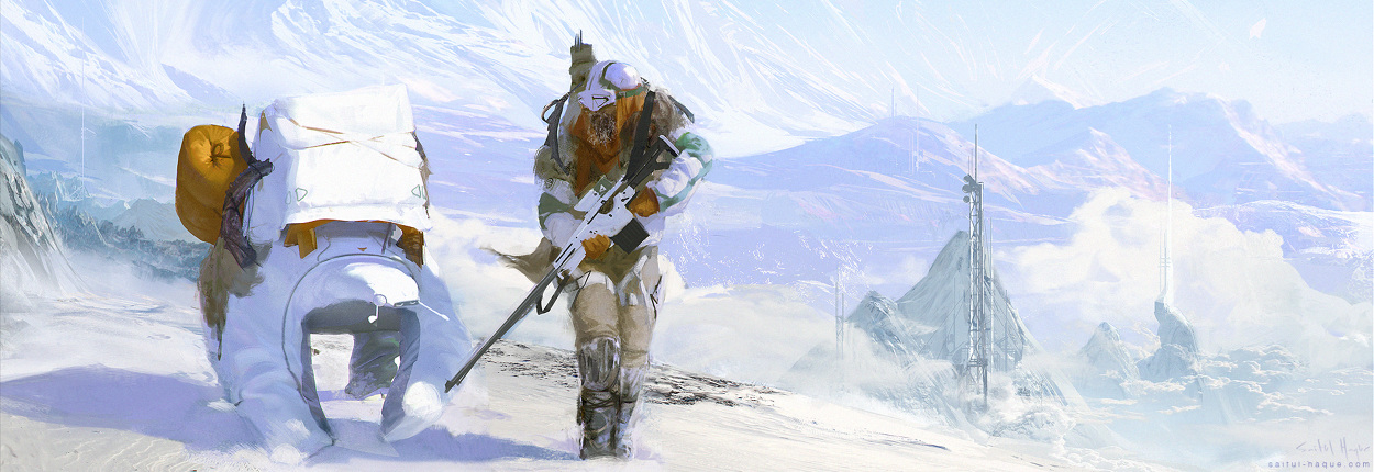 Icy Walk Saiful Haque