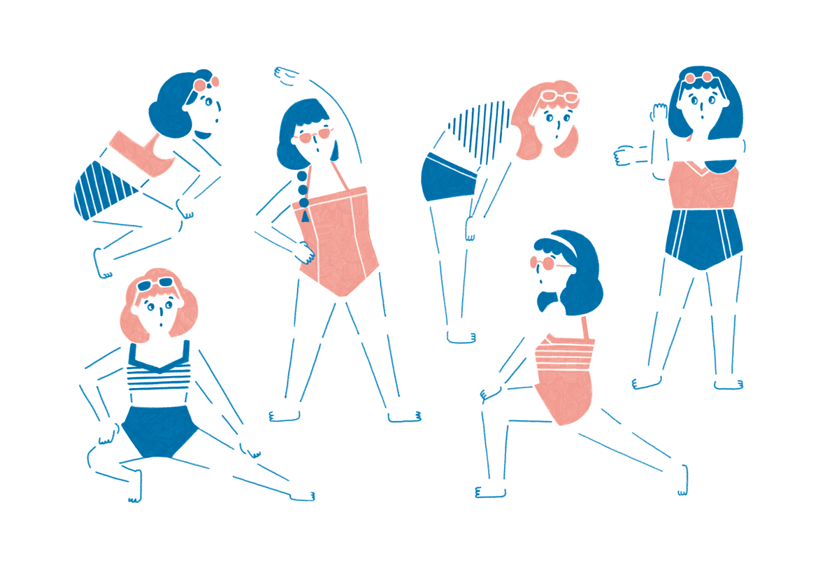 Exercise before Swimming