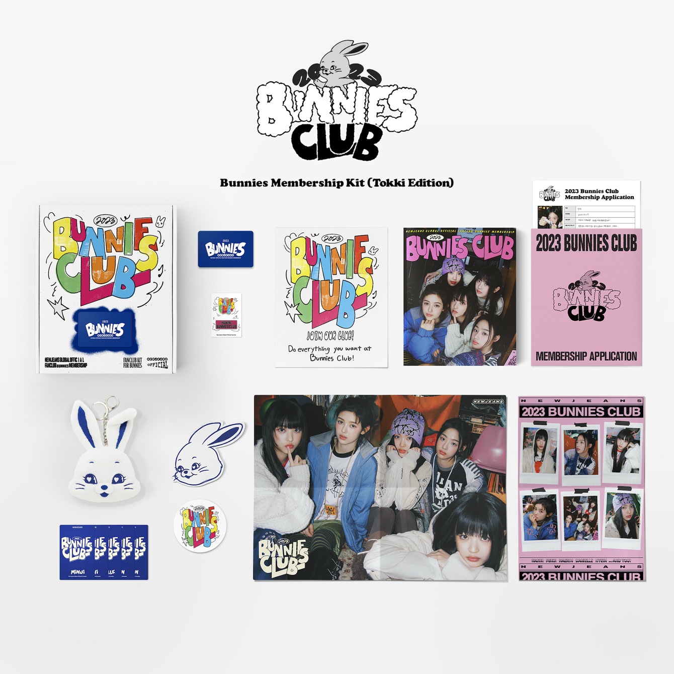 Newjeans Bunnies Membership Kit - bohuy kim