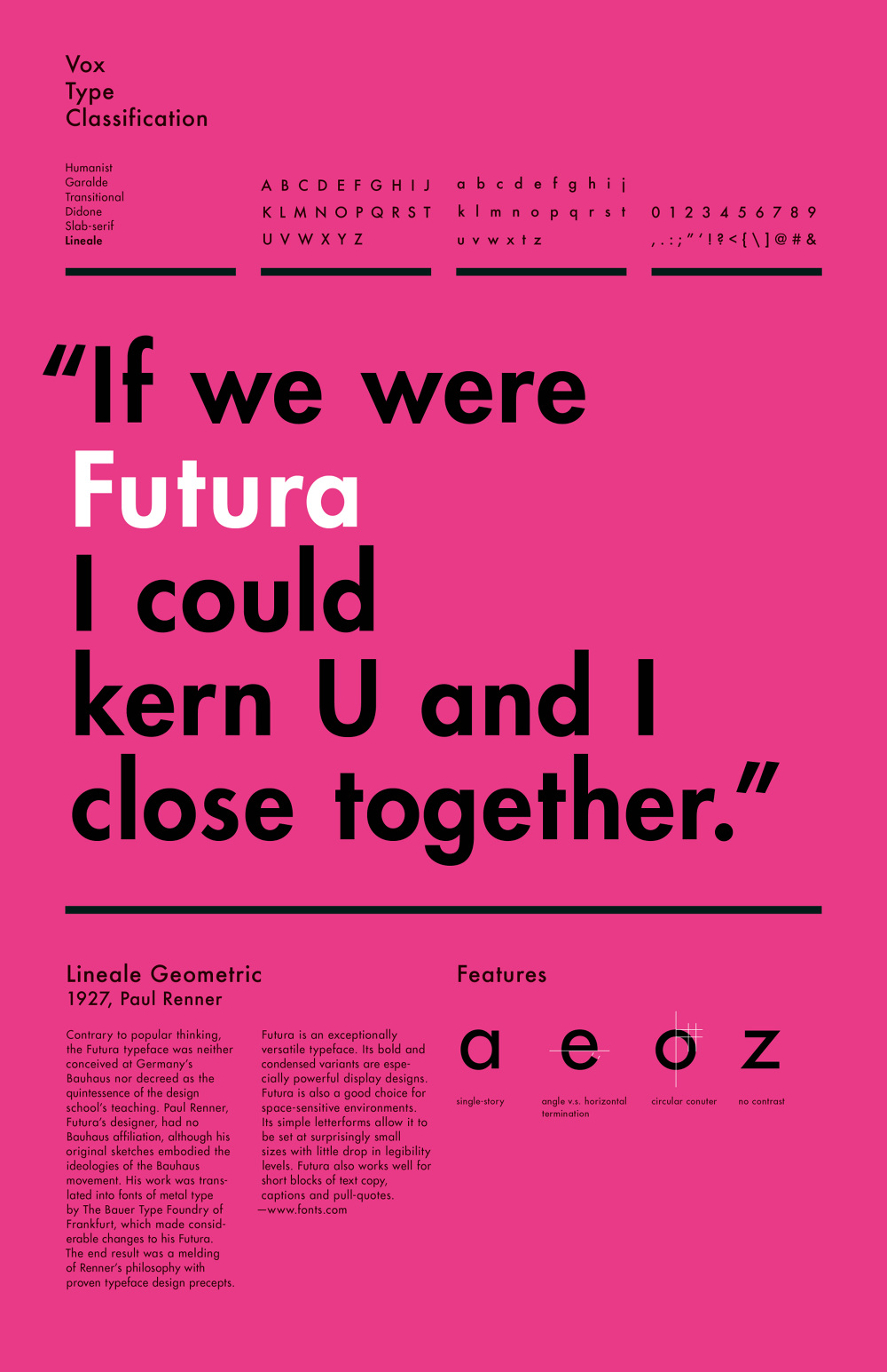 Type Classification Poster - Yiru Lai