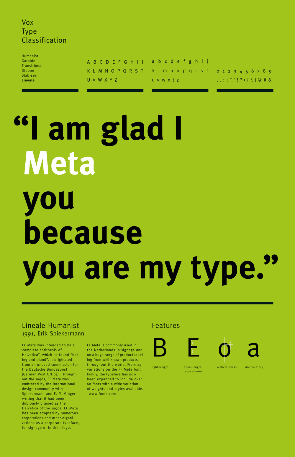 Type Classification Poster - Yiru Lai