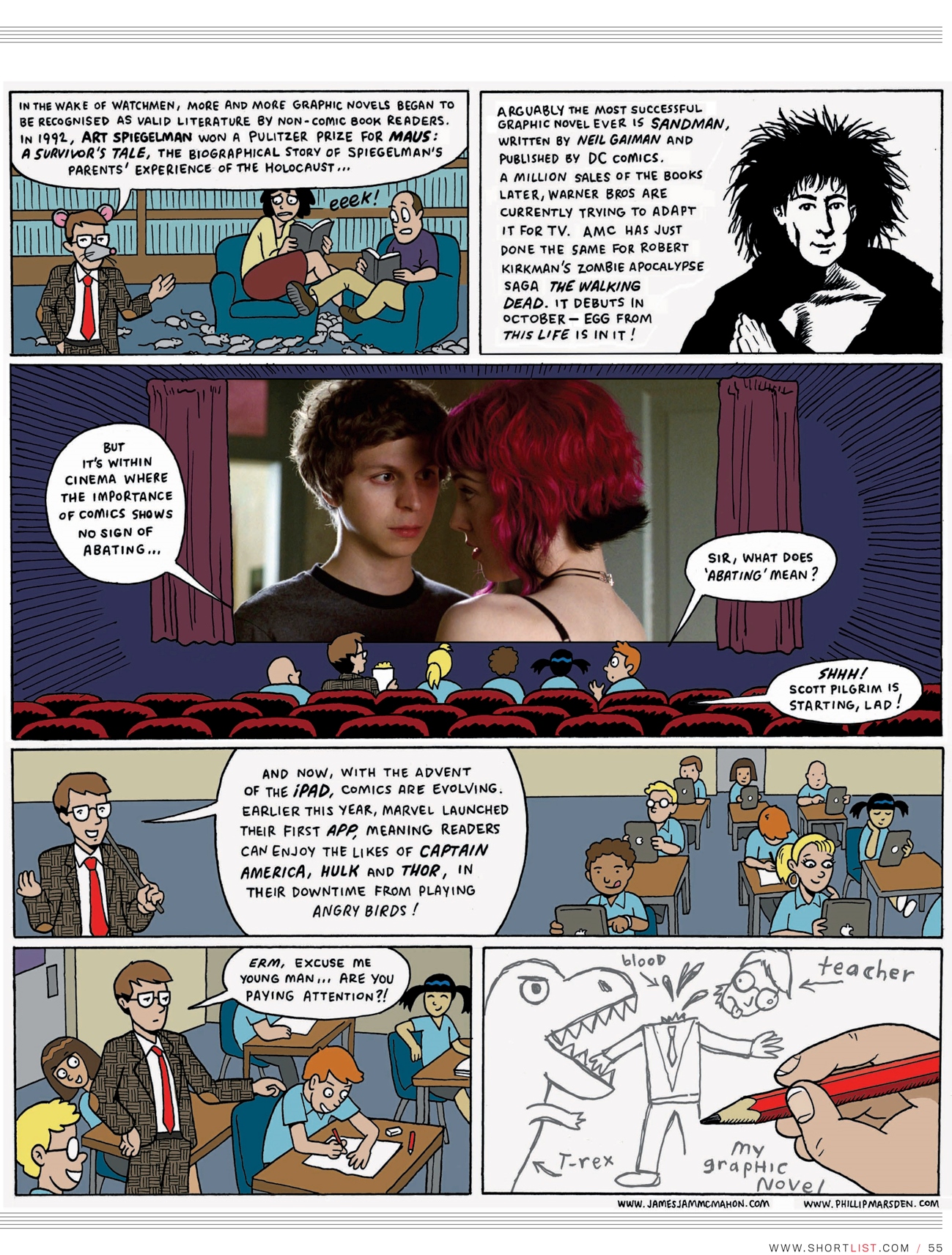 An Illustrated History of the Graphic Novel Phillip Marsden