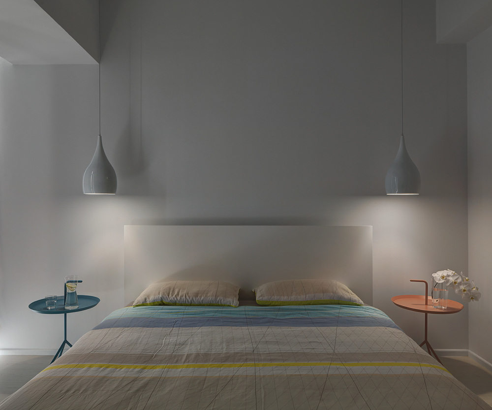 pendant lights over bedside table room tsai residence taiarchitectural design pendant lights over bedside table room tsai residence taiarchitectural design