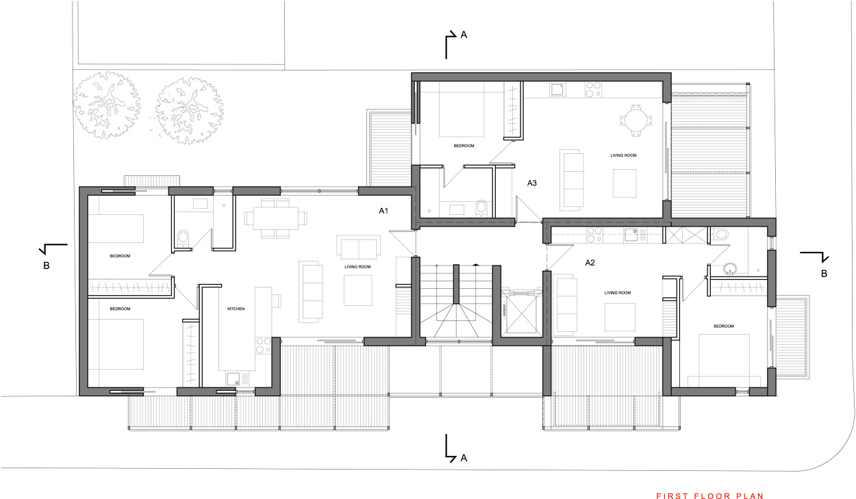 FOURSTOREY APARTMENT BUILDING IN CORINTH VANA KARATRANTA architects