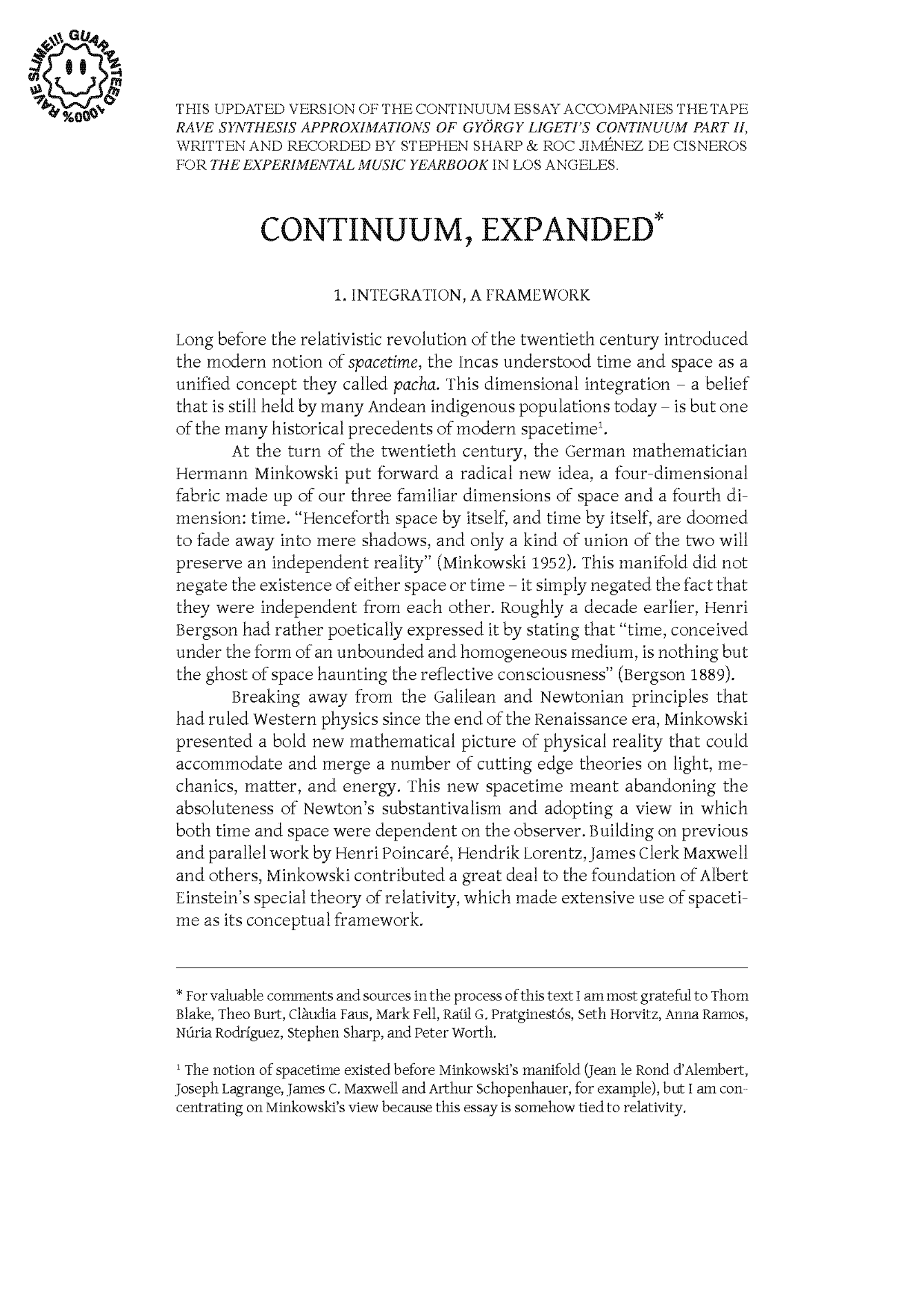 Research Paper Vs Essay Sample Apa Essay Paper also Apa Format Essay Example Paper Continuum Expanded The Experimental Music Yearbook Spm English Essay