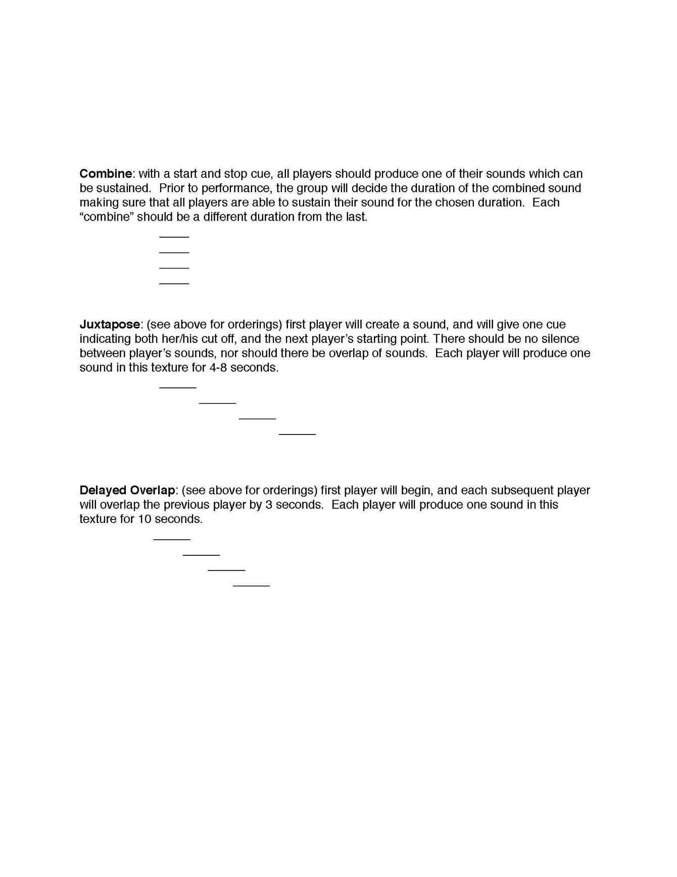 bine Juxtapose Delayed Overlap The Experimental Music bine Juxtapose Delayed Overlap The Experimental Music
