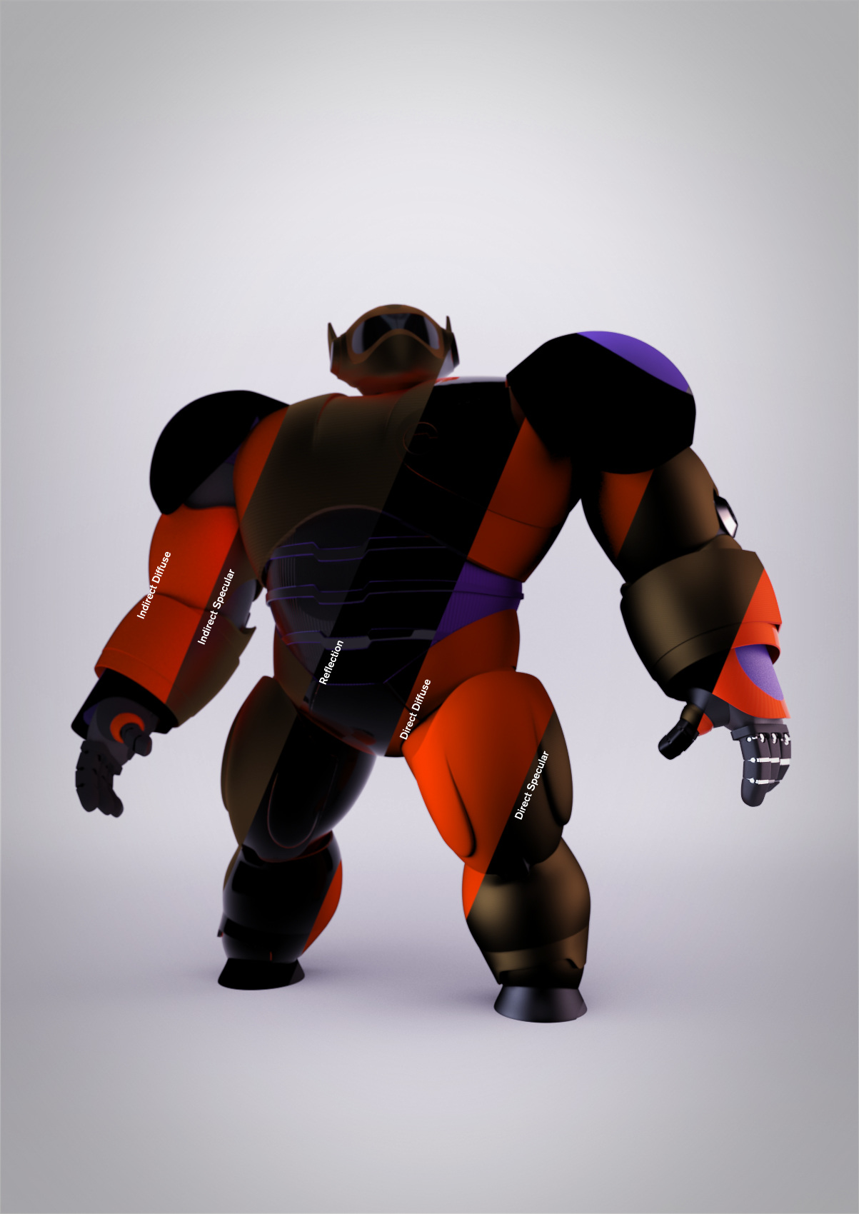 Baymax - Andres Amaya 3D Artist