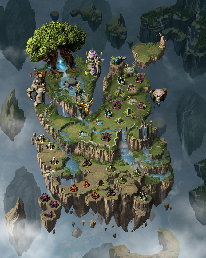 Seven Elements - Alon Buyum Art