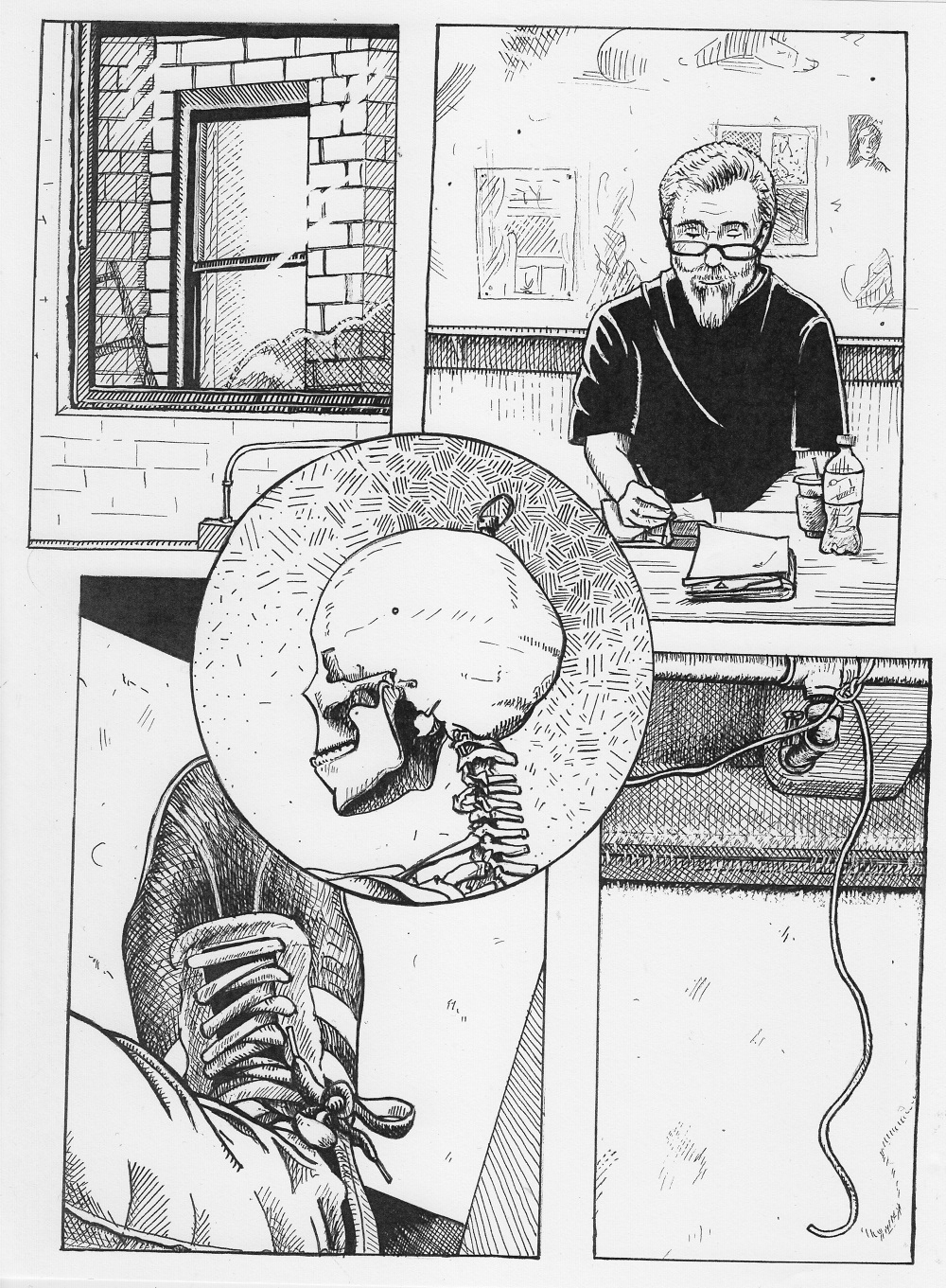 Black & White Comics Lexi Hart's Portfolio