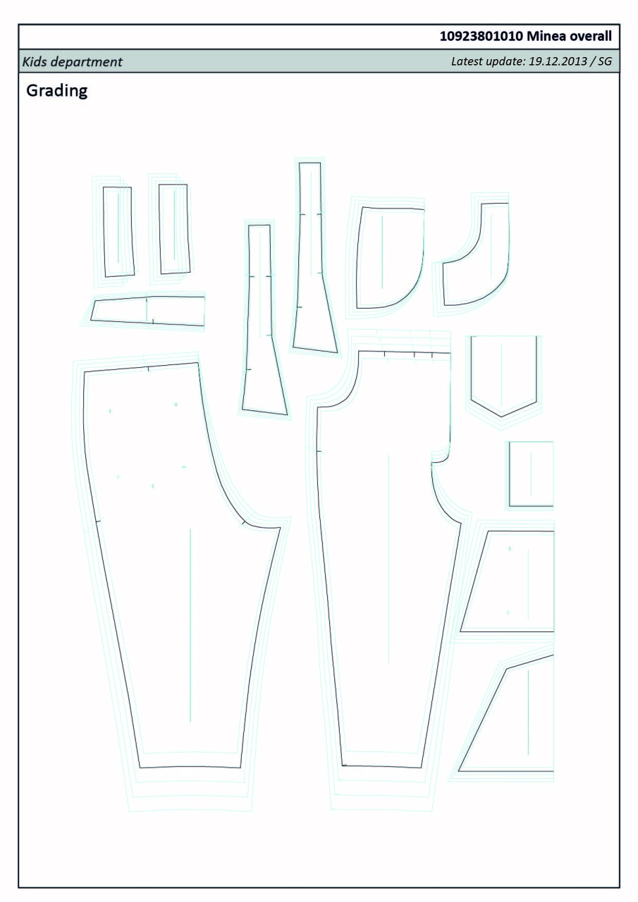 Kidswear Tech Pack - Susanna Geijer Fashion