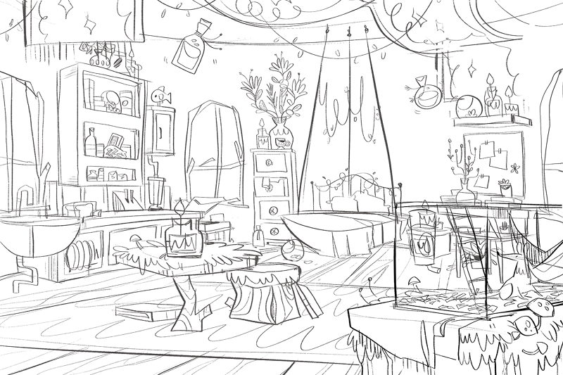 Margo and the Misfits Zoe Persico Illustration