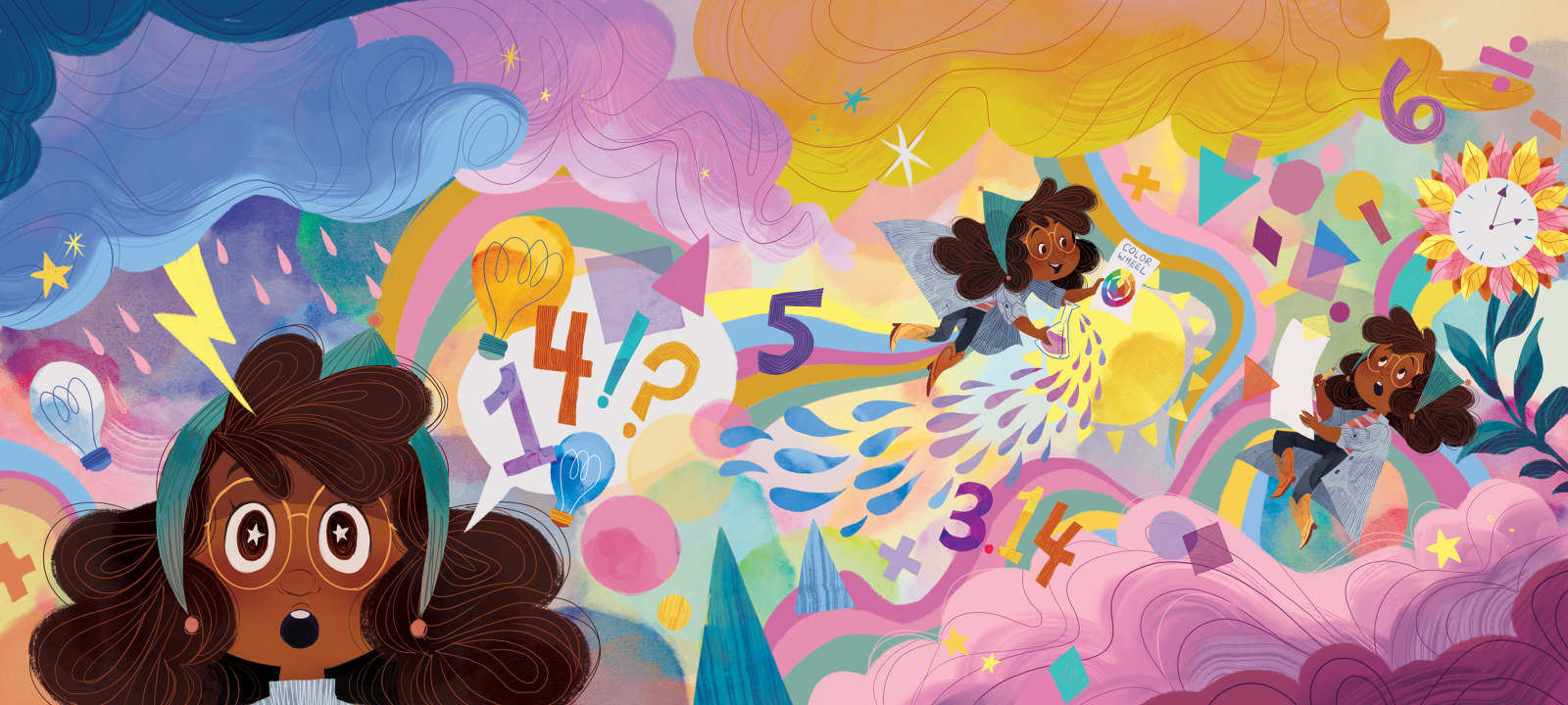 Terrific, Colorific Experiment Zoe Persico Illustration