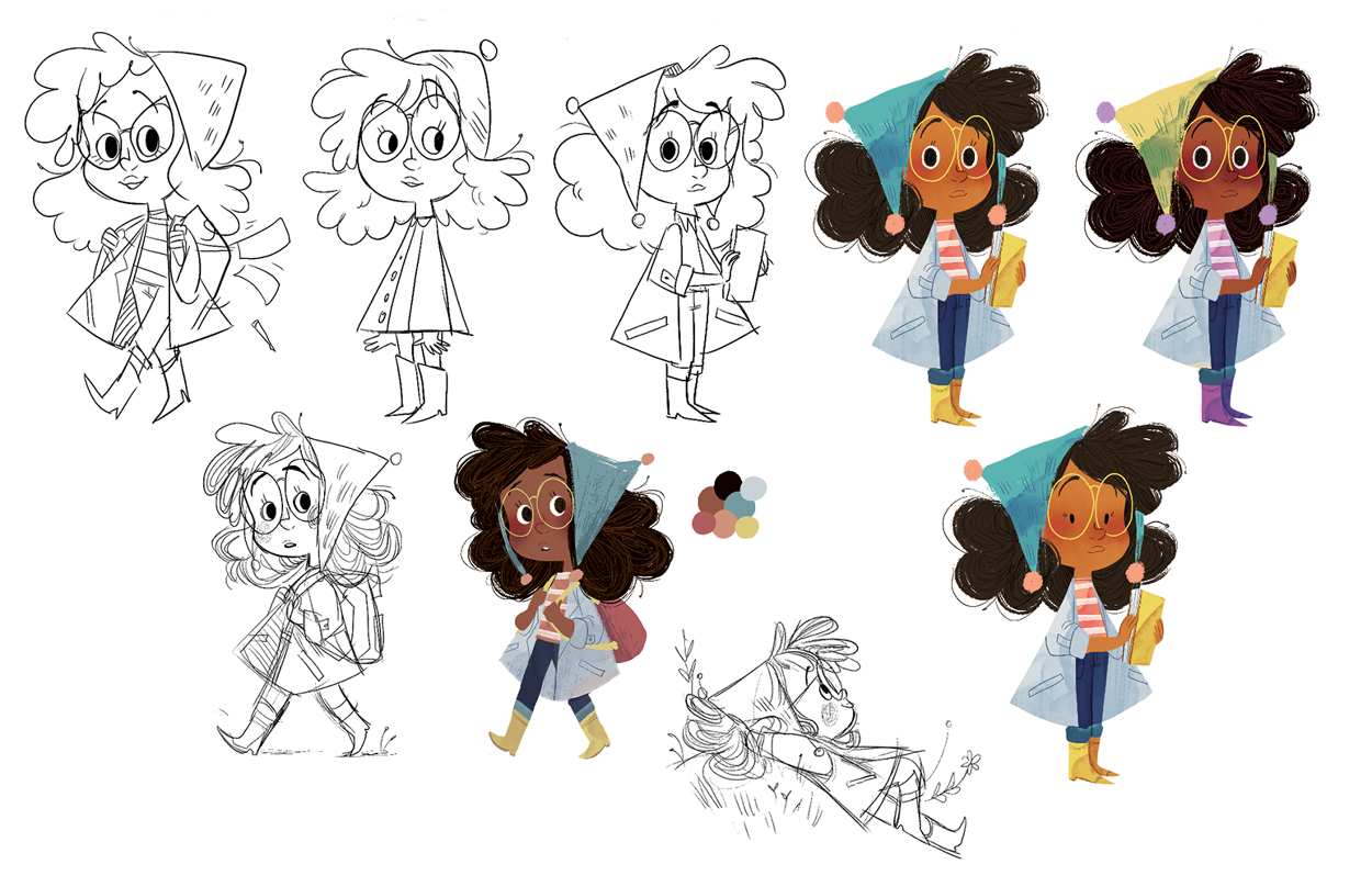 Terrific, Colorific Experiment Zoe Persico Illustration