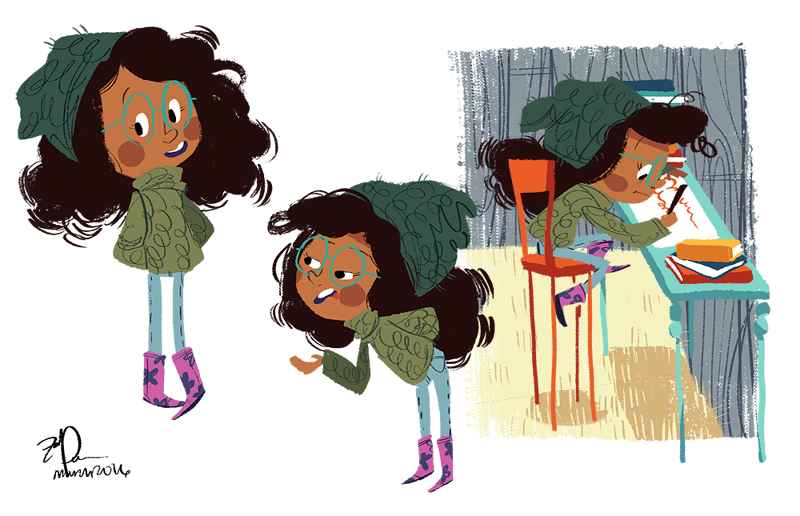 Terrific, Colorific Experiment Zoe Persico Illustration