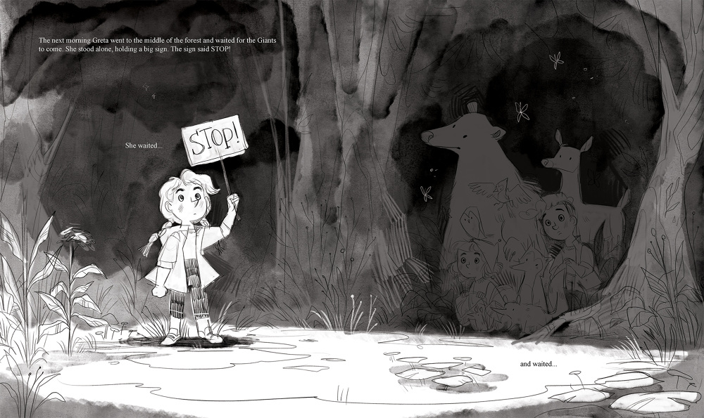 Greta and the Giants - Zoe Persico Illustration