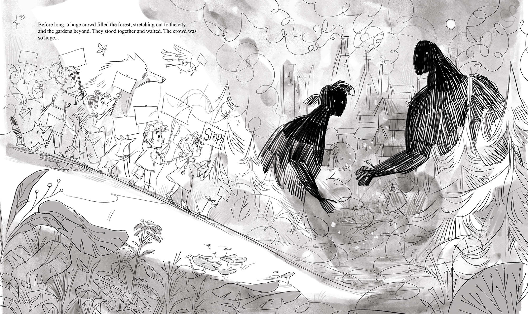 Greta and the Giants - Zoe Persico Illustration