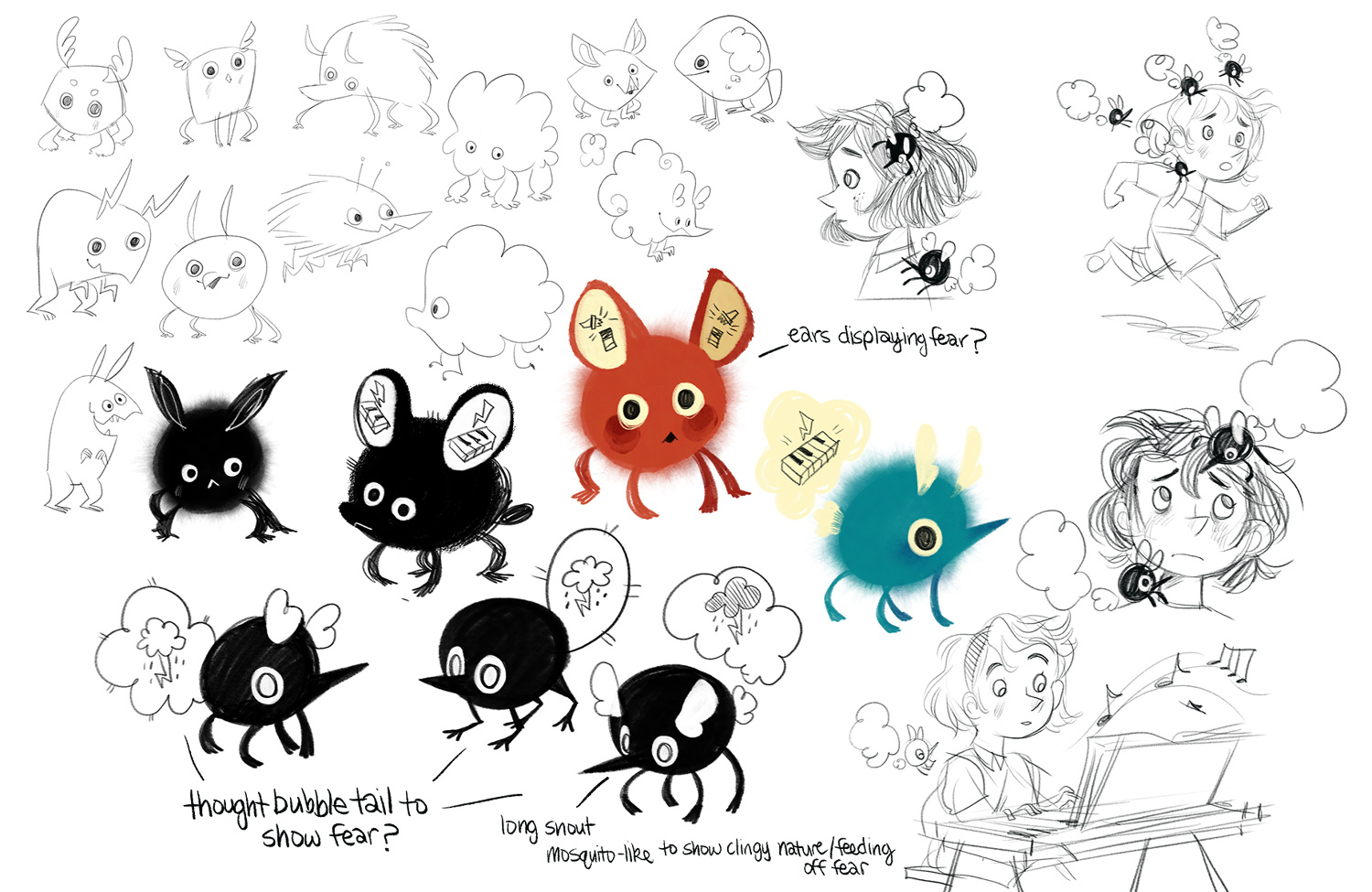 The Whatifs & The iheards - Zoe Persico Illustration