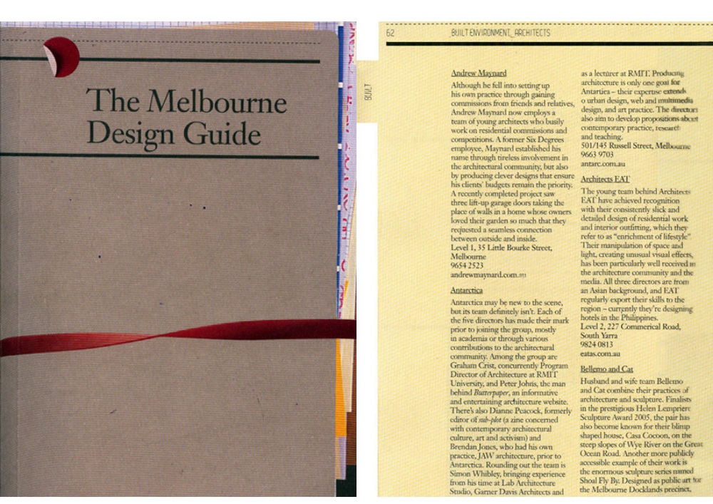 The Melbourne Design Guide - antarcold