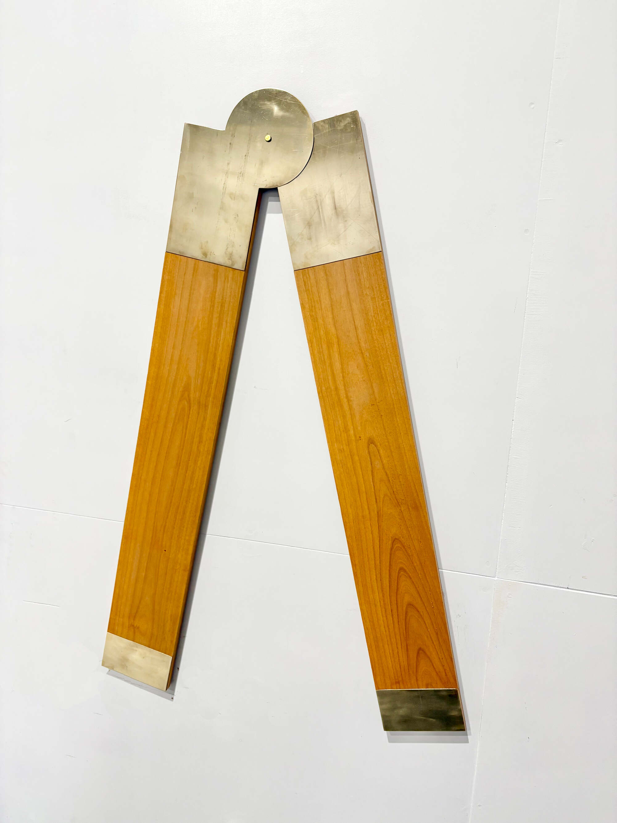 Brass Ruler - Sarah Fetterman Sculpture