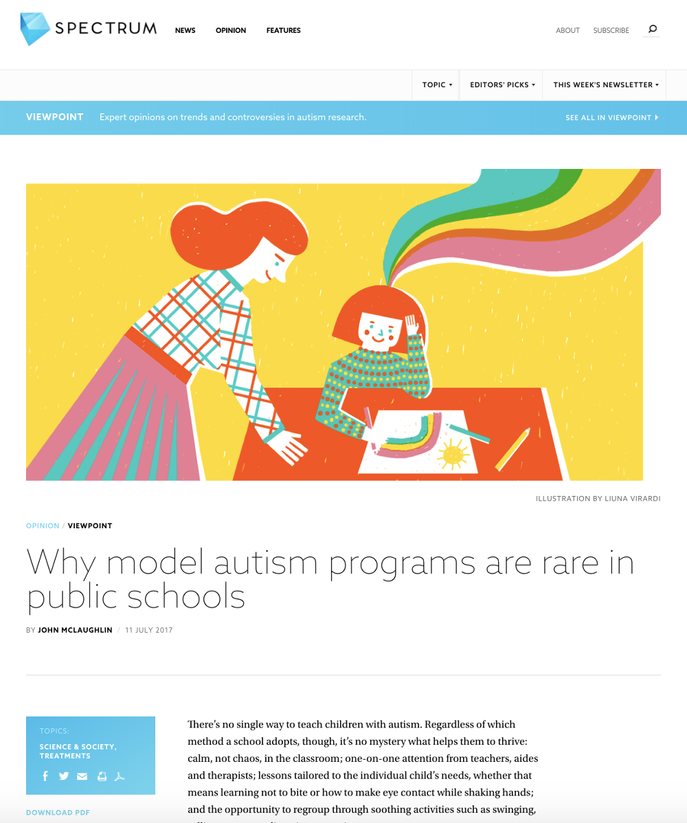 Why Model Autism Programs Are Rare In >> Spectrum News Liuna Virardi Why Model Autism Programs Are Rare In >> Spectrum News Liuna Virardi