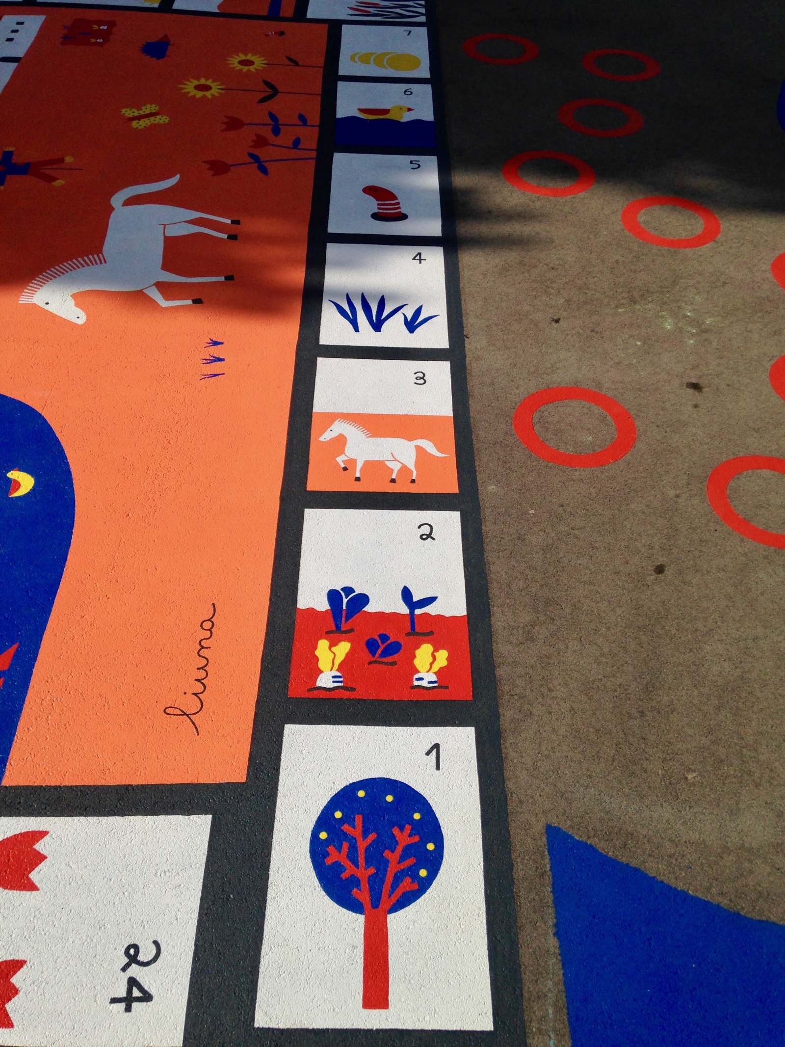 Playground painting Liuna Virardi