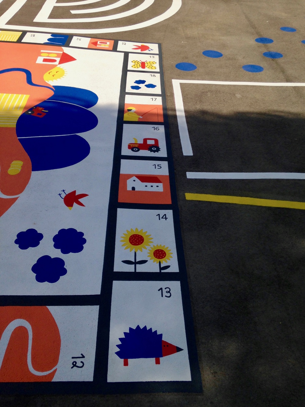 Playground painting Liuna Virardi