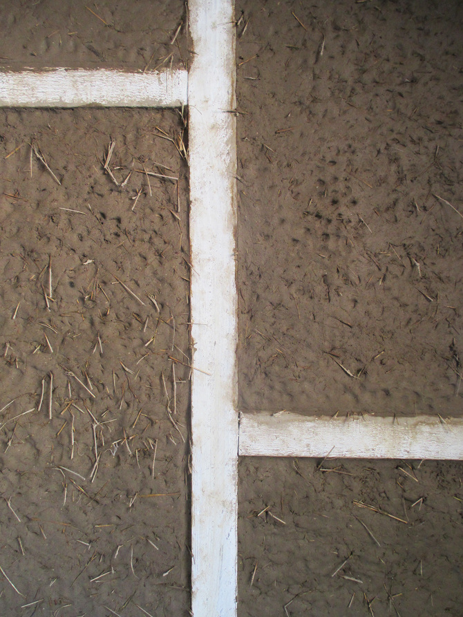of Earthen plaster on site Claire Oiry_Architecte