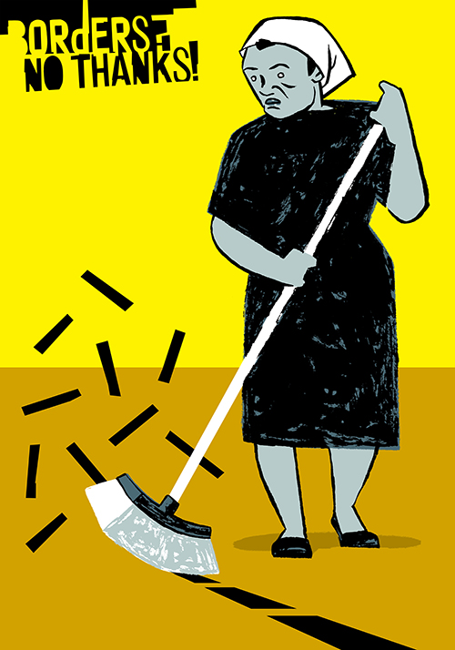 Frank Arbelo Posters Without Borders International Immigration