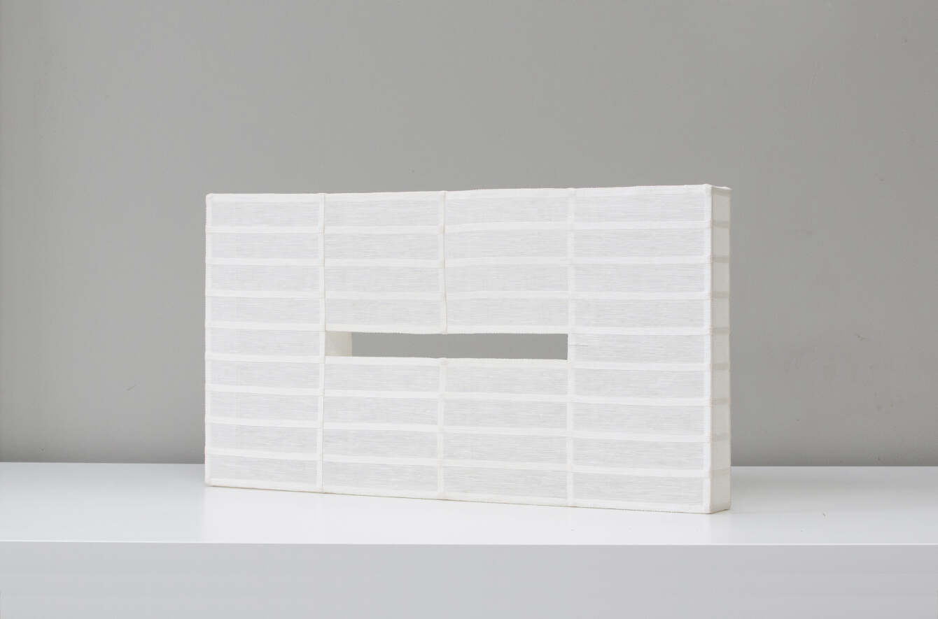彫刻・オブジェ Hyunjee Jung White Brick and Window 1/1 Brick series - Hyunjee.Jung