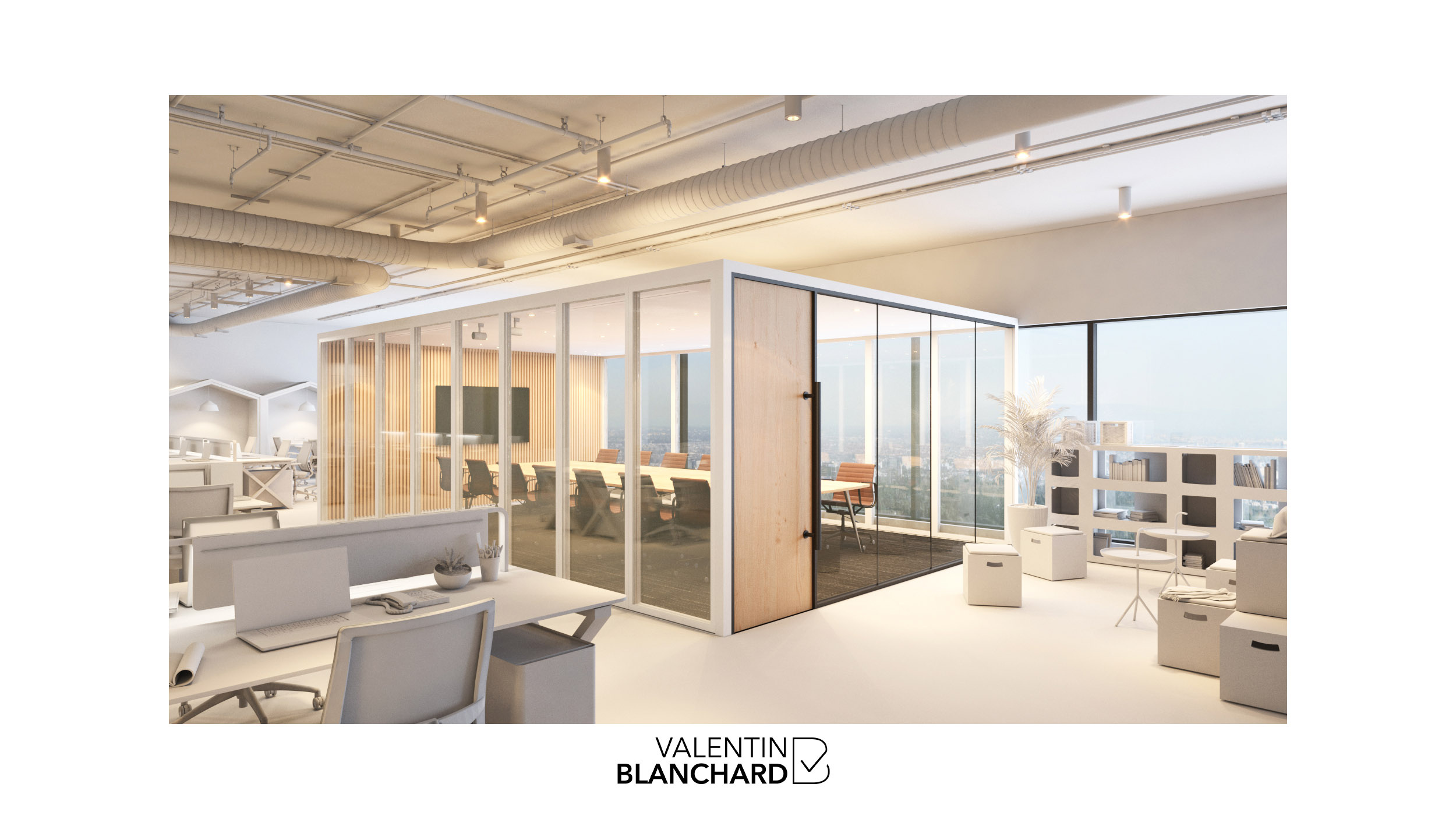 MODULAR WORKSPACE - VALENTIN BLANCHARD