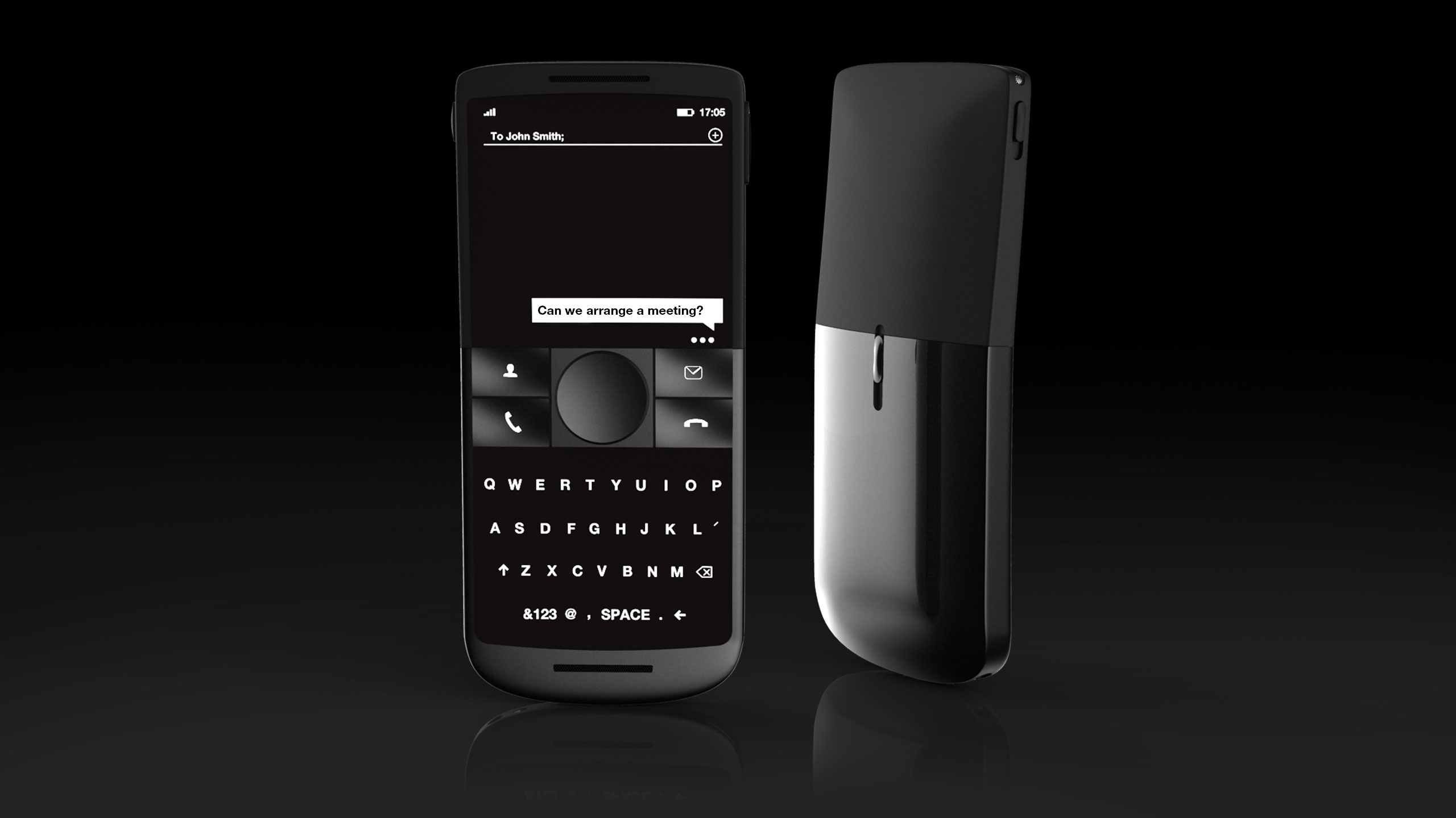 e-ink phone - Krystian Kowalski Industrial Design