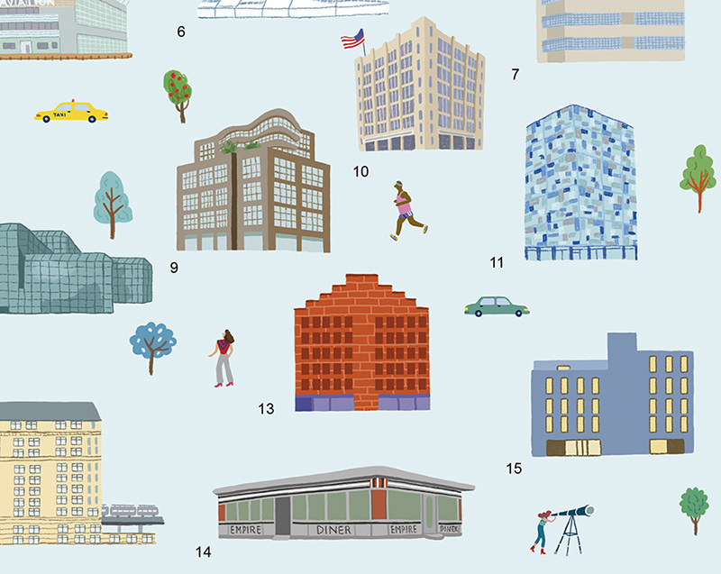 High Line map - Iratxe López de Munáin
