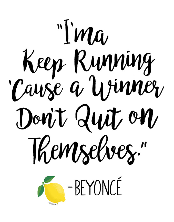 Lemonade Lyrics Illustration & Design by Niki Sauter