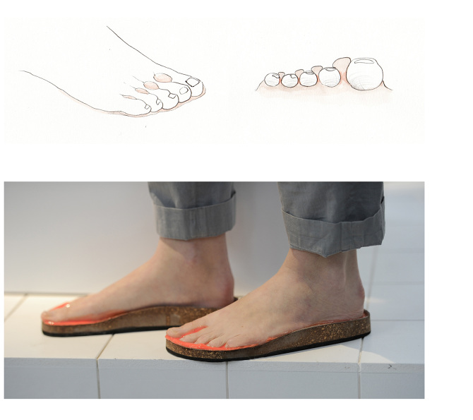 the space between my toes Anne Büscher