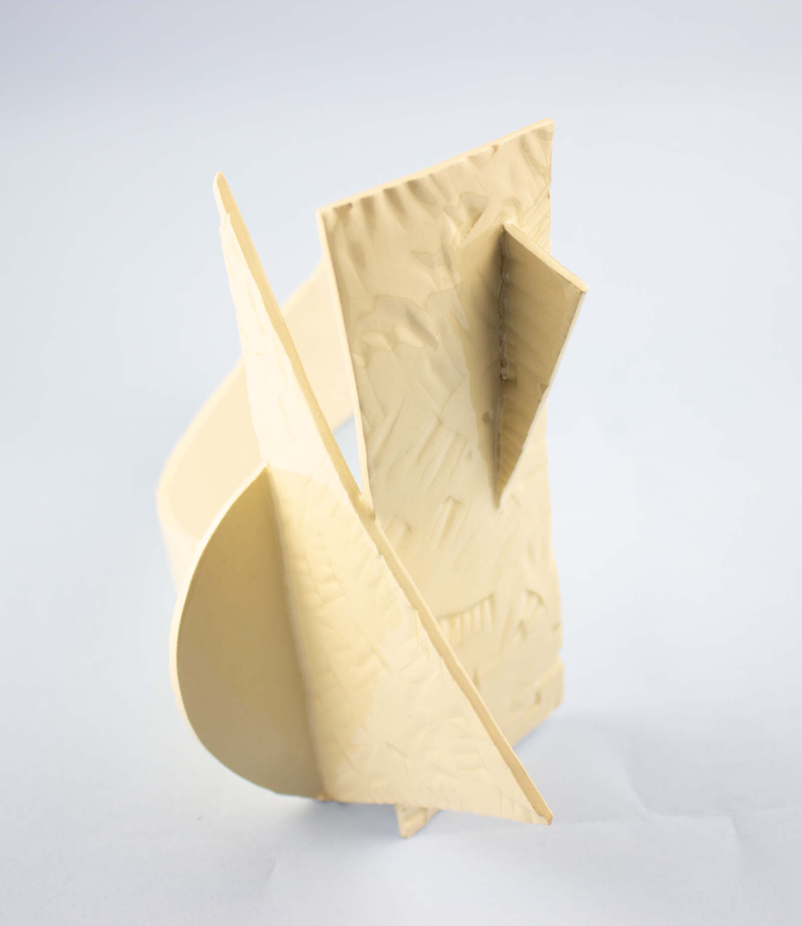 Ceramics Sculptures Made from Slab Building. Eve Finaly Miller