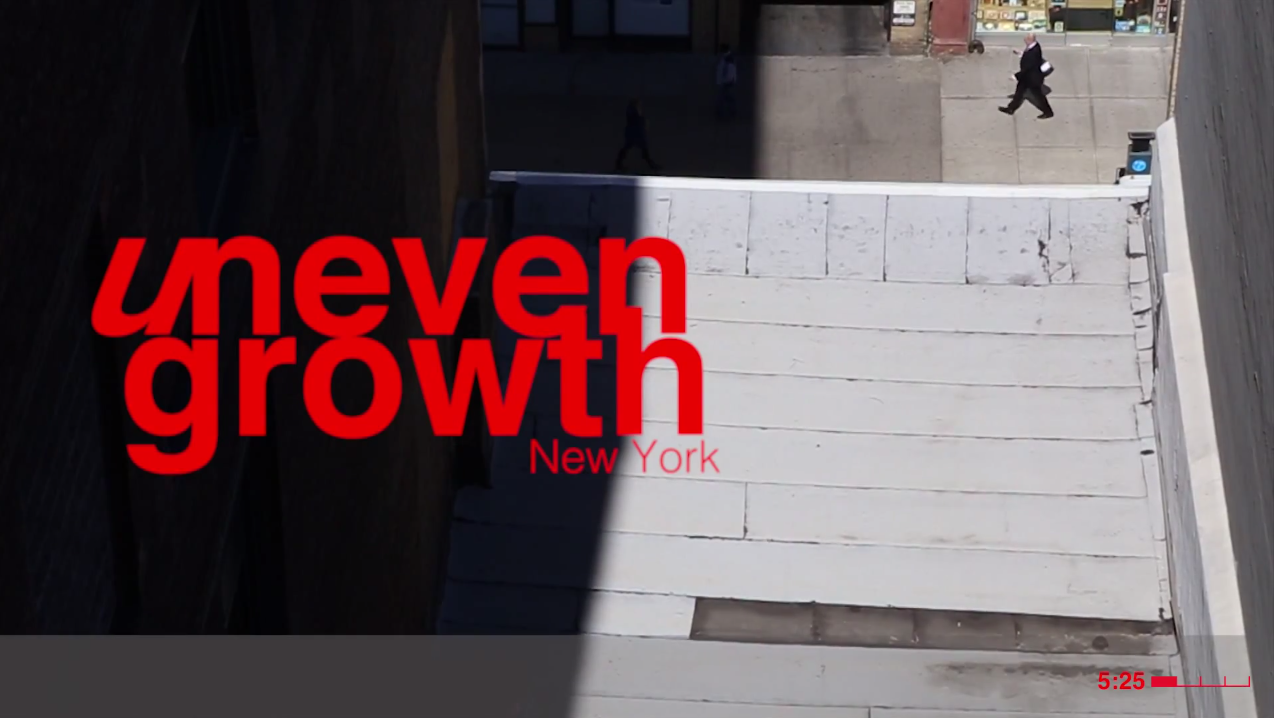 Uneven Growth Les Interstices Uneven Growth Les Interstices